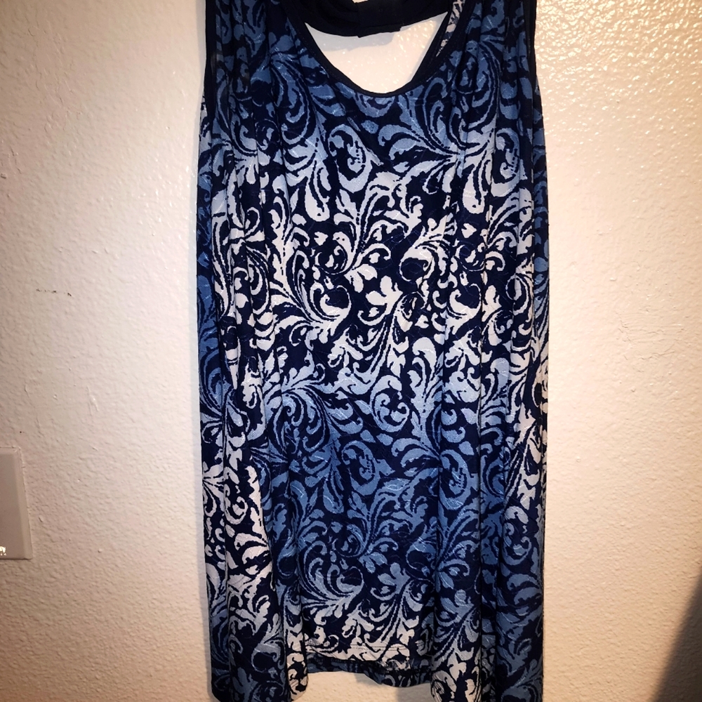 Beautiful blues tunic
